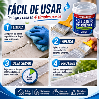 AquaSeal Pro - Sella Filtraciones al Instante