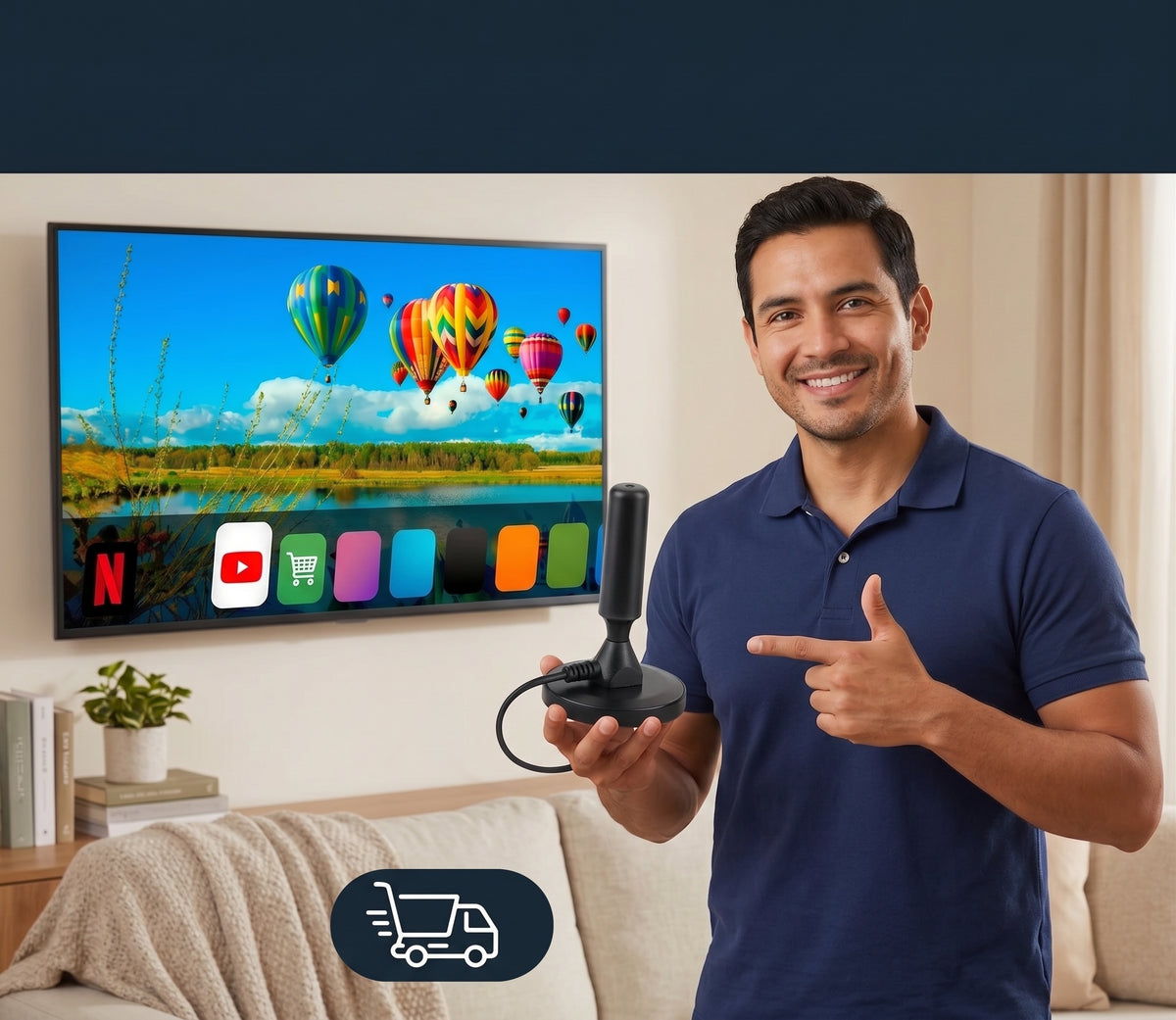 ANTENA TV DIGITAL HD
